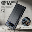 Google Pixel 11 Pro XL CaseMe Retro Wallet Case [Black] 5