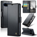 Google Pixel 11 Pro XL CaseMe Retro Wallet Case [Black] 1