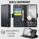 Google Pixel 11 Pro XL CaseMe Retro Wallet Case [Black] 2