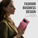 Google Pixel 11 Pro XL CaseMe Retro Wallet Case [Maroon] 9
