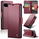 Google Pixel 11 Pro XL CaseMe Retro Wallet Case [Maroon] 1