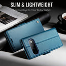 Google Pixel 11 Pro XL CaseMe Retro Wallet Case [Navy] 3
