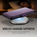 Google Pixel 11 Pro XL CaseMe Retro Wallet Case [Purple] 10