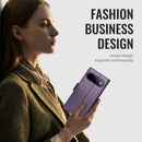 Google Pixel 11 Pro XL CaseMe Retro Wallet Case [Purple] 9