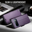 Google Pixel 11 Pro XL CaseMe Retro Wallet Case [Purple] 3