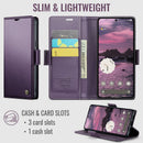 Google Pixel 11 Pro XL CaseMe Retro Wallet Case [Purple] 2
