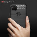 Google Pixel 4a-4G Carbon Fibre TPU Case Slim Shockproof