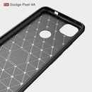 Google Pixel 4a-4G Carbon Fibre TPU Case Slim Shockproof