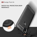 Google Pixel 4a-4G Carbon Fibre TPU Case Slim Shockproof