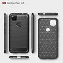 Google Pixel 4a-4G Carbon Fibre TPU Case Slim Shockproof