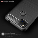 Google Pixel 4a-4G Carbon Fibre TPU Case Slim Shockproof