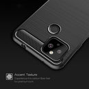 Google Pixel 4a-5G Carbon Fibre TPU Case Slim Shockproof
