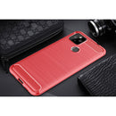 Google Pixel 4a-5G Carbon Fibre TPU Case Slim Shockproof