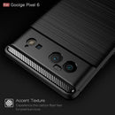 Google Pixel 6 5G Carbon Fibre TPU Case Slim Shockproof