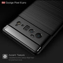 Google Pixel 6 Pro 5G Carbon Fibre TPU Case Slim Shockproof