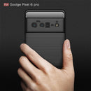 Google Pixel 6 Pro 5G Carbon Fibre TPU Case Slim Shockproof