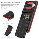 Google Pixel 9 Heavy Duty Kickstand Card Holder Case