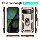 Google Pixel 9 Pro Military Armour Ring Case [Gold] 7