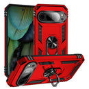 Google Pixel 9 Pro Military Armour Ring Case [Red] 1