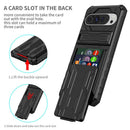 Google Pixel 9 Pro XL Heavy Duty Kickstand Card Holder Case