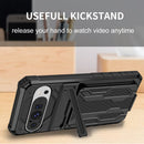 Google Pixel 9 Pro XL Heavy Duty Kickstand Card Holder Case