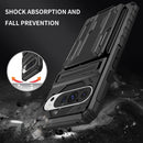 Google Pixel 9 Pro XL Heavy Duty Kickstand Card Holder Case