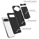 Google Pixel 9 Pro XL Heavy Duty Kickstand Card Holder Case
