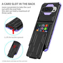 Google Pixel 9 Pro XL Heavy Duty Kickstand Card Holder Case