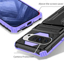 Google Pixel 9 Pro XL Heavy Duty Kickstand Card Holder Case