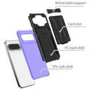 Google Pixel 9 Pro XL Heavy Duty Kickstand Card Holder Case