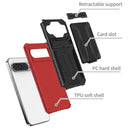 Google Pixel 9 Pro XL Heavy Duty Kickstand Card Holder Case
