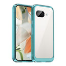 Google Pixel 9a Soft TPU Bumper Case [Clear Blue]