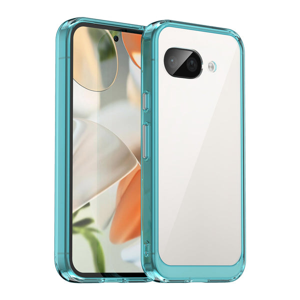 Google Pixel 9a Soft TPU Bumper Case [Clear Blue]