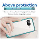 Google Pixel 9a Soft TPU Bumper Case [Clear Blue]