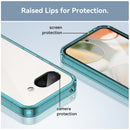 Google Pixel 9a Soft TPU Bumper Case [Clear Blue]
