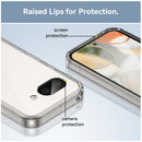 Google Pixel 9a Soft TPU Bumper Case [Clear]