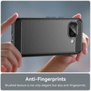 Google Pixel 9a Carbon Fibre Brushed Case [Black]