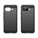 Google Pixel 9a Carbon Fibre Brushed Case [Black]