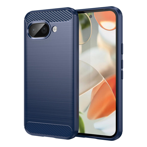 Google Pixel 9a Carbon Fibre Brushed Case [Navy]