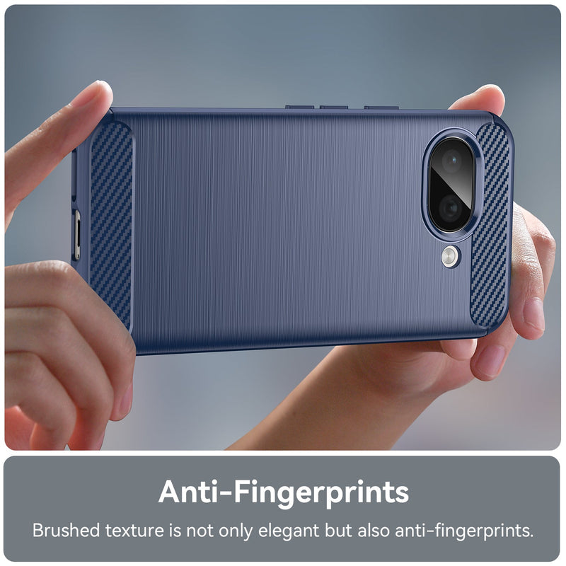 Google Pixel 9a Carbon Fibre Brushed Case [Navy]