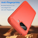 Google Pixel 9a Carbon Fibre Brushed Case [Red]