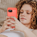 Google Pixel 9a Carbon Fibre Brushed Case [Red]