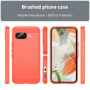 Google Pixel 9a Carbon Fibre Brushed Case [Red]