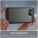 Google Pixel 9a Carbon Fibre TPU Case Slim Shockproof Cover