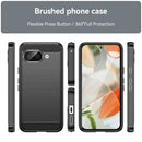 Google Pixel 9a Carbon Fibre TPU Case Slim Shockproof Cover