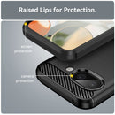 Google Pixel 9a Carbon Fibre TPU Case Slim Shockproof Cover
