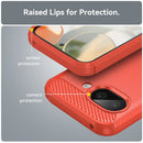 Google Pixel 9a Carbon Fibre TPU Case Slim Shockproof Cover