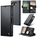 Google Pixel 9a CaseMe Retro Wallet Case [Black] 1