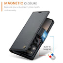 Google Pixel 9a CaseMe Retro Wallet Case [Black] 10