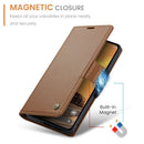 Google Pixel 9a CaseMe Retro Wallet Case [Brown] 10